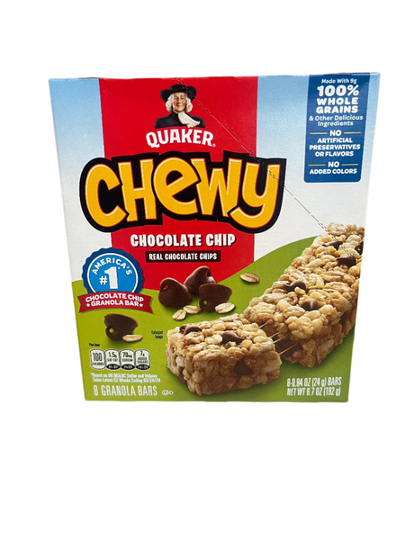 Quaker Chewy Granola Bars Chocolate Chip 8ct
