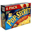 Pop Secret Extra Butter Microwave Popcorn 6ct