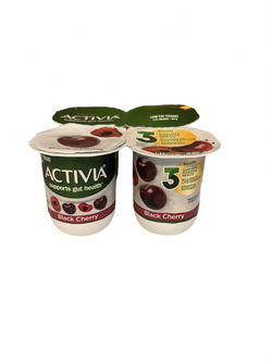 Activia Black Cherry 4pk