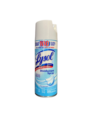 Lysol Spray Disinfectant Crisp Linen