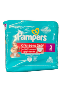 Pampers Cruisers 360 Size 3-26ct
