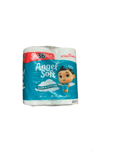 Angel Soft Bath Tissue Double Roll 6 Roll