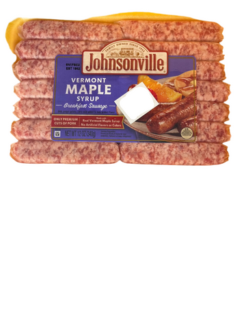 Johnsonville Vermont Maple Syrup Breakfast Sausage 12oz