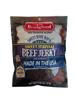 Bridgeford Sweet Teriyaky Beef Jerky 3.25oz