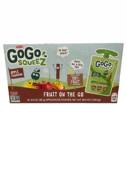 Materne GoGo Squeeze Cinnamon Applesauce on the Go 12pk