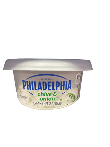 Philadelphia Cream Cheese Chives & Onions 8oz