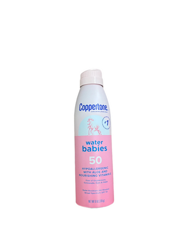 Coppertone Water Babies Spray Sunscreen SPF 50+ 6oz