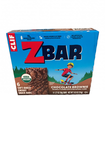 Clif Zbar Chocolate Brownie  6ct