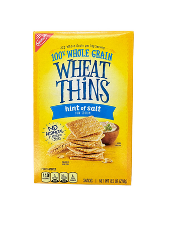 Nabisco Wheat Thins Hint of Salt 9oz