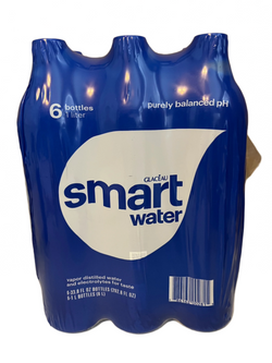 Glaceau Smart Water 6 pack 33.8oz