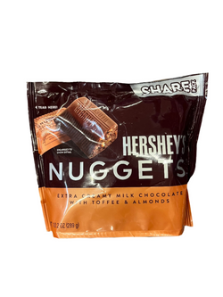 Hershey's Nuggets Milk Chocolate with Almonds & Toffee 12oz
