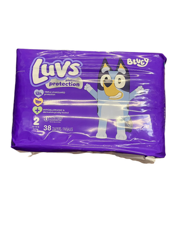 Luvs Diapers Size 2-38ct