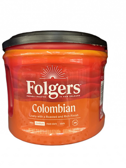 Folgers 100% Colombian Medium Dark Coffee 24oz