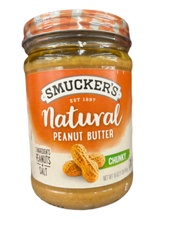 Smucker's Natura Crunchy Peanut Butter 16oz