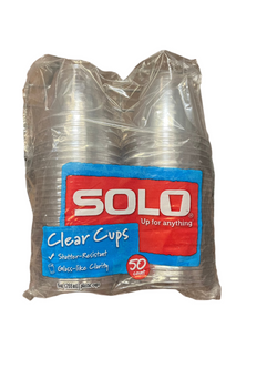 Solo Plastic Cups 50ct-9oz