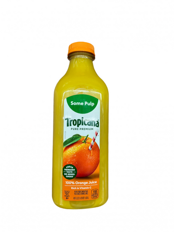 Tropicana Orange Juice Some Pulp 46oz
