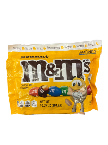 M & M 's Candies Milk Chocolate with Peanuts 10oz