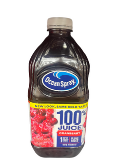 Ocean Spray 100% Cranberry Juice 64oz
