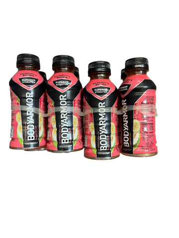 BODYARMOR Superdrink Strawberry Banana 12 oz bottles 8pack