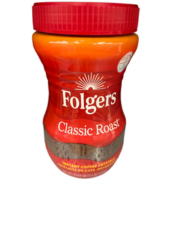Folgers Classic Instant Coffee 8oz