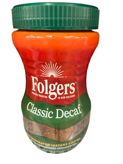 Folgers Instant Decaf Coffee 8oz