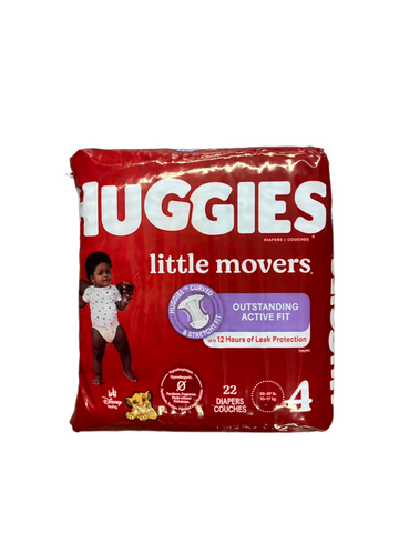 Huggies Little Movers Size 4 -22ct