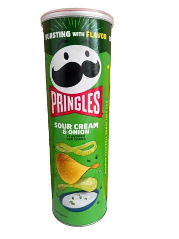 Pringles Potato Chips Sour Cream & Onion