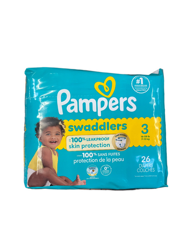 Pampers Swaddlers Diapers Size 3-26 ct