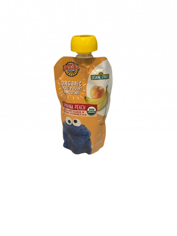 Earth's Best Organic Peach Banana Fruit Yogurt Smoothie