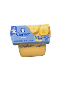 Gerber 1st Foods Bananas 2 pack
