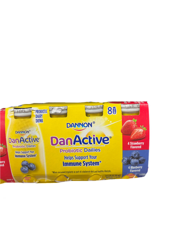 Dannon Danactive Strawberry & Blueberry 8pk