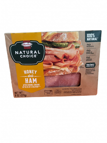 Hormel Natural Choice Prepackaged Deli Honey Ham