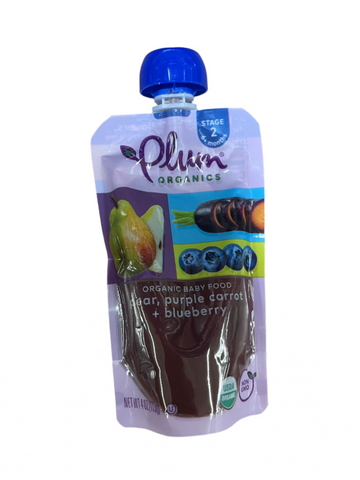 Plum Organics Pear Purple Carrot Blueberry