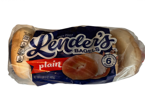 Lender's Plain Refrigerated Bagels