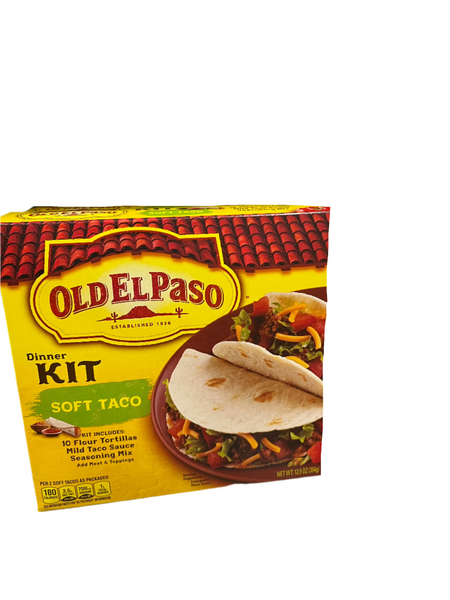 Old El Paso Soft Taco Dinner Kit 10ct
