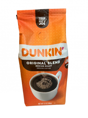 Dunkin Donuts Original Roast Coffee (Ground) 12oz bag