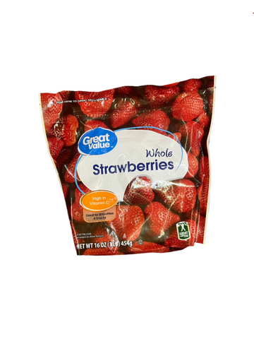 Frozen Strawberries -Store Brand 16oz