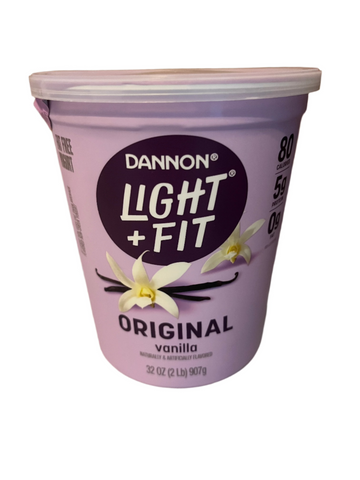Dannon Light + Fit Original Vanilla 320z
