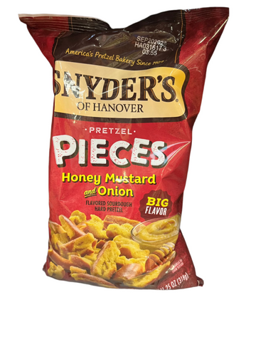 Snyder's Pretzel Pieces Honey Mustard and Onion