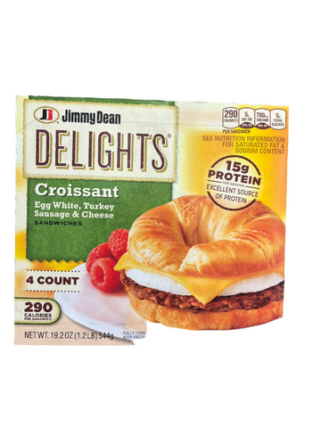 Jimmy Dean Delights Egg Whites, Turkey Sausage, & Cheese Croissant 4ct