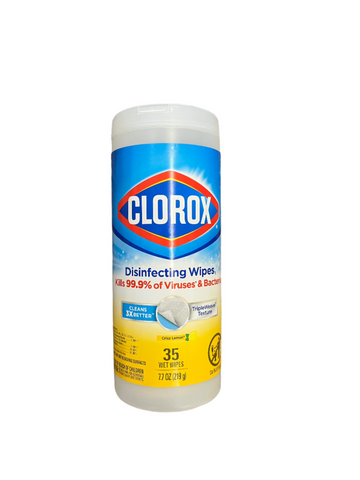 Clorox Disinfecting Wipes Lemon 35ct