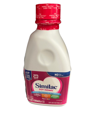 Similac Soy Isomil Infant Formula Ready to Feed 32oz