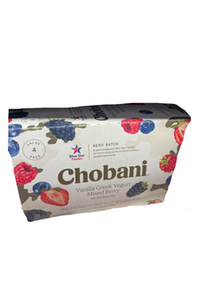 Chobani Mixed Berry 4 pack