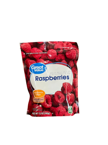 Frozen Raspberries Store Brand 12oz