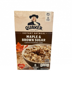 Quaker Instant Oatmeal Maple & Brown Sugar 8pk
