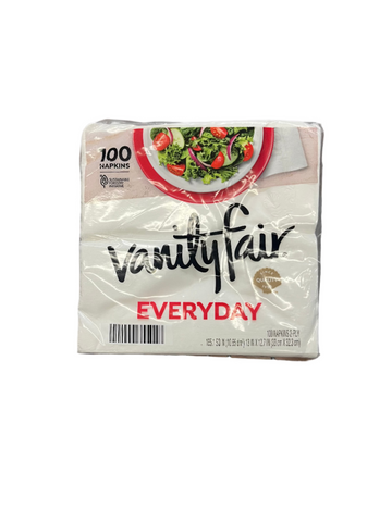 Vanity Fair Everyday Napkins 100ct