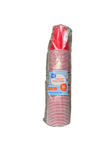 Party Cups 9oz 50ct