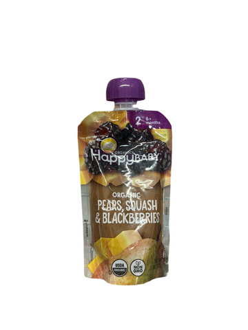 Happy Baby Organics Pears, Squash, & Blackberries