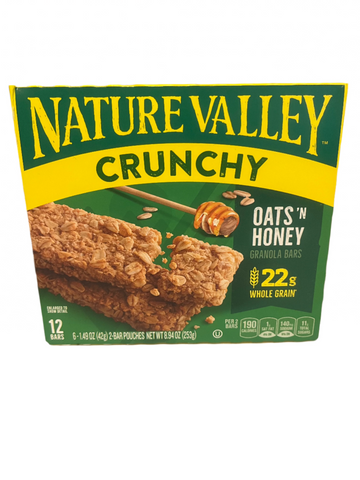 Nature Valley Crunchy Granola Bars Oats 'N Honey