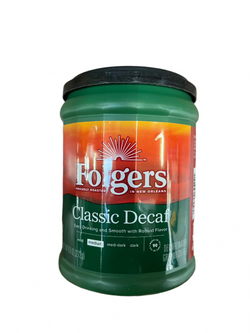 Folgers Coffee Classic Decaf Blend 9oz